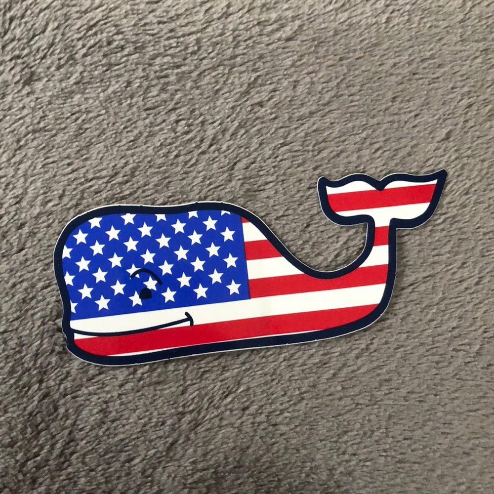 American Flag Vineyard Vine sticker!!!